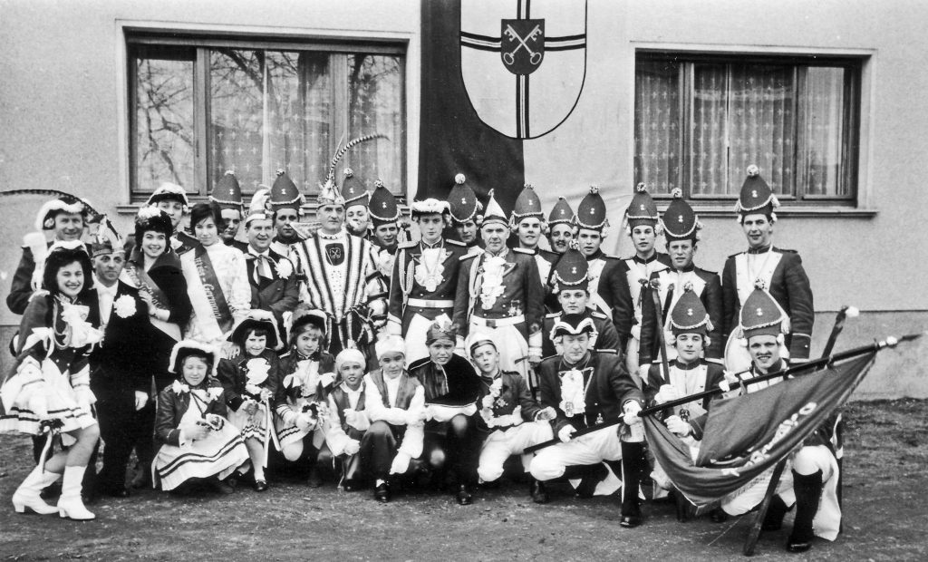 Prinzengarde Rosenmontag 1960